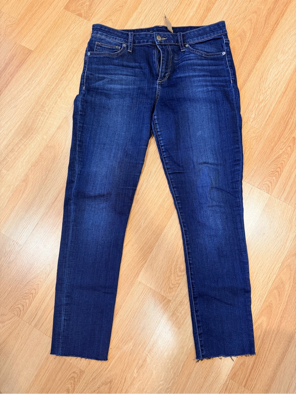 Joe's Jeans Straight Leg Indigo Blue Stretch Denim